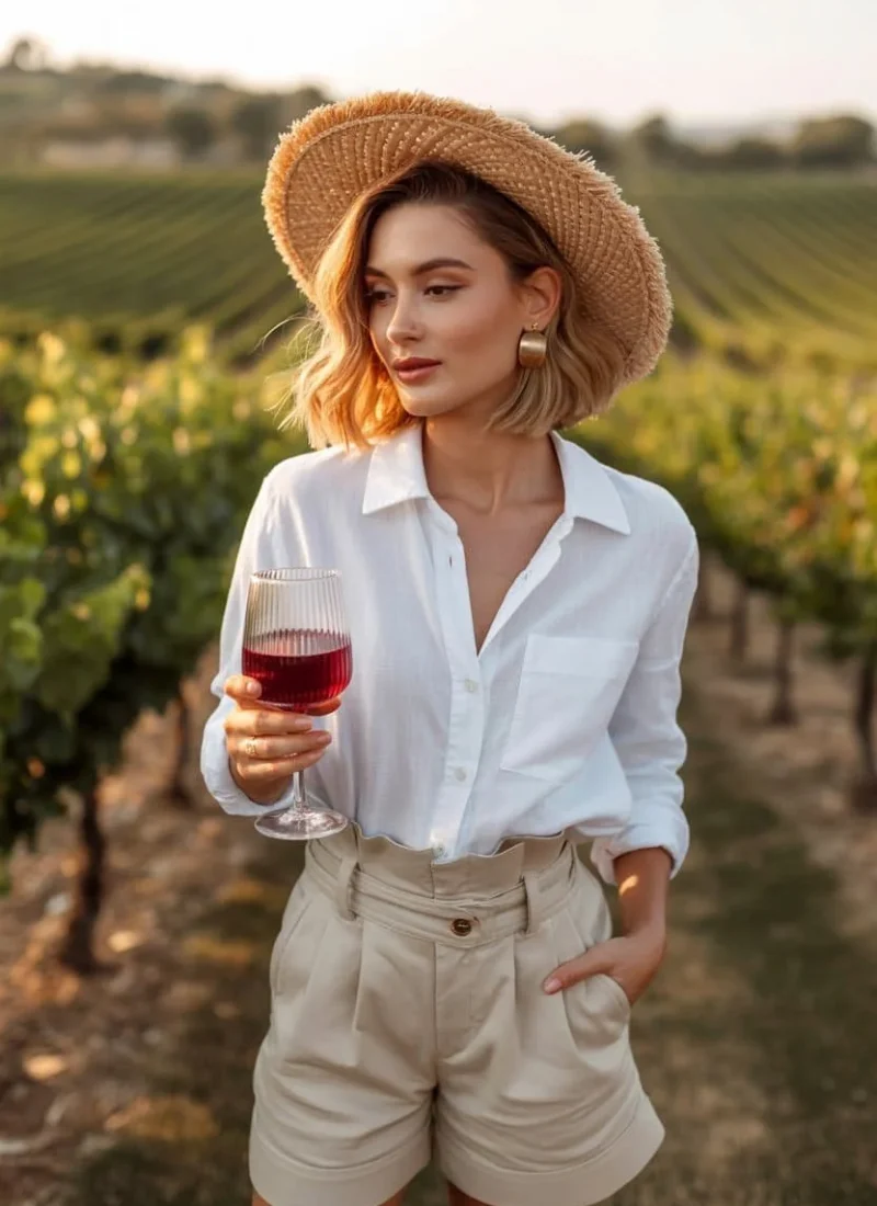 Elegant Summer Outfits for Wine Tastings & Weekend Getaways